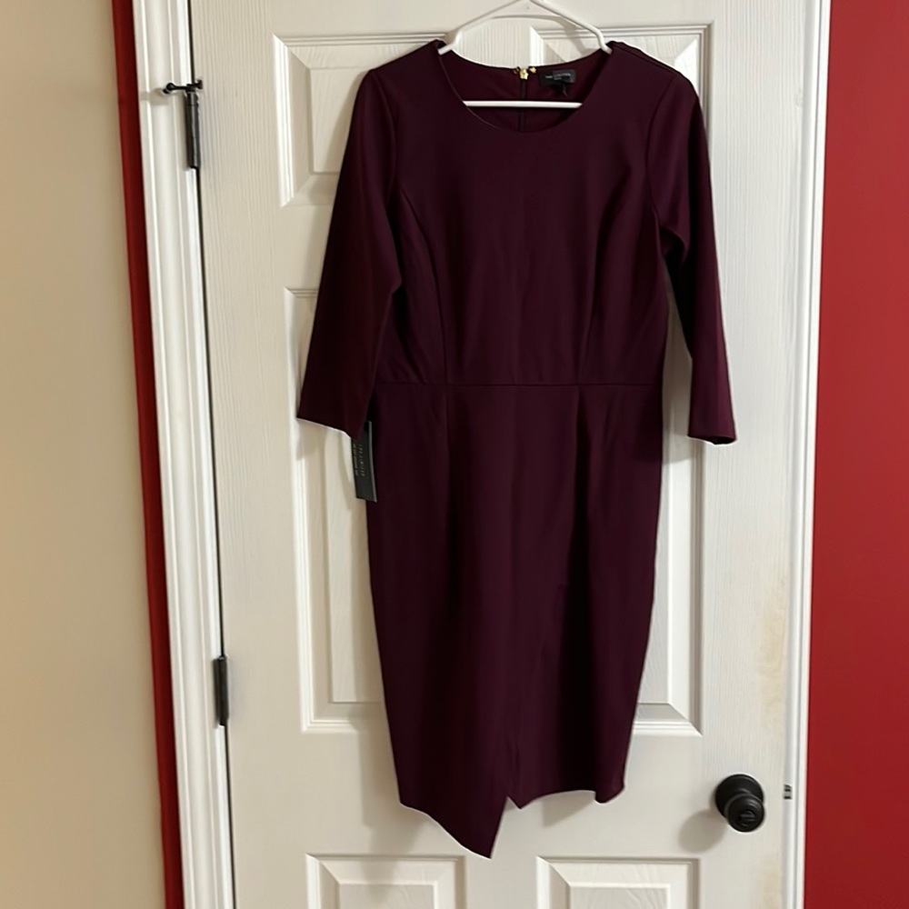 The Limited  Burgundy Sheath Dress
